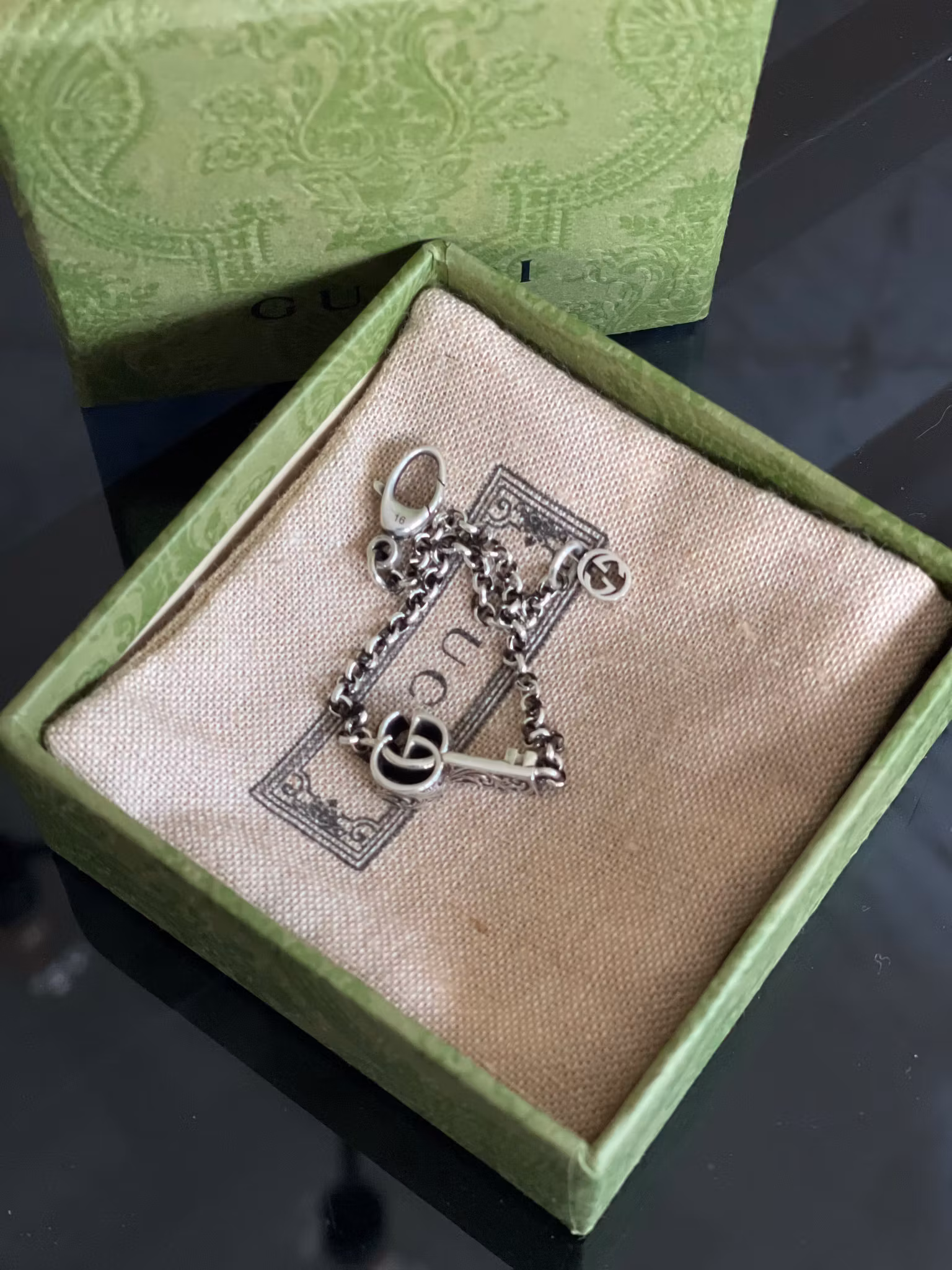 Gucci Pre-owned Bracelet Key Charm