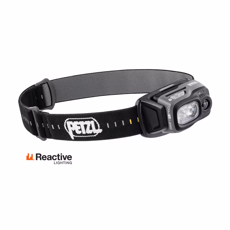 Petzl SWIFT RL PRO Svart, 900 Lumen
