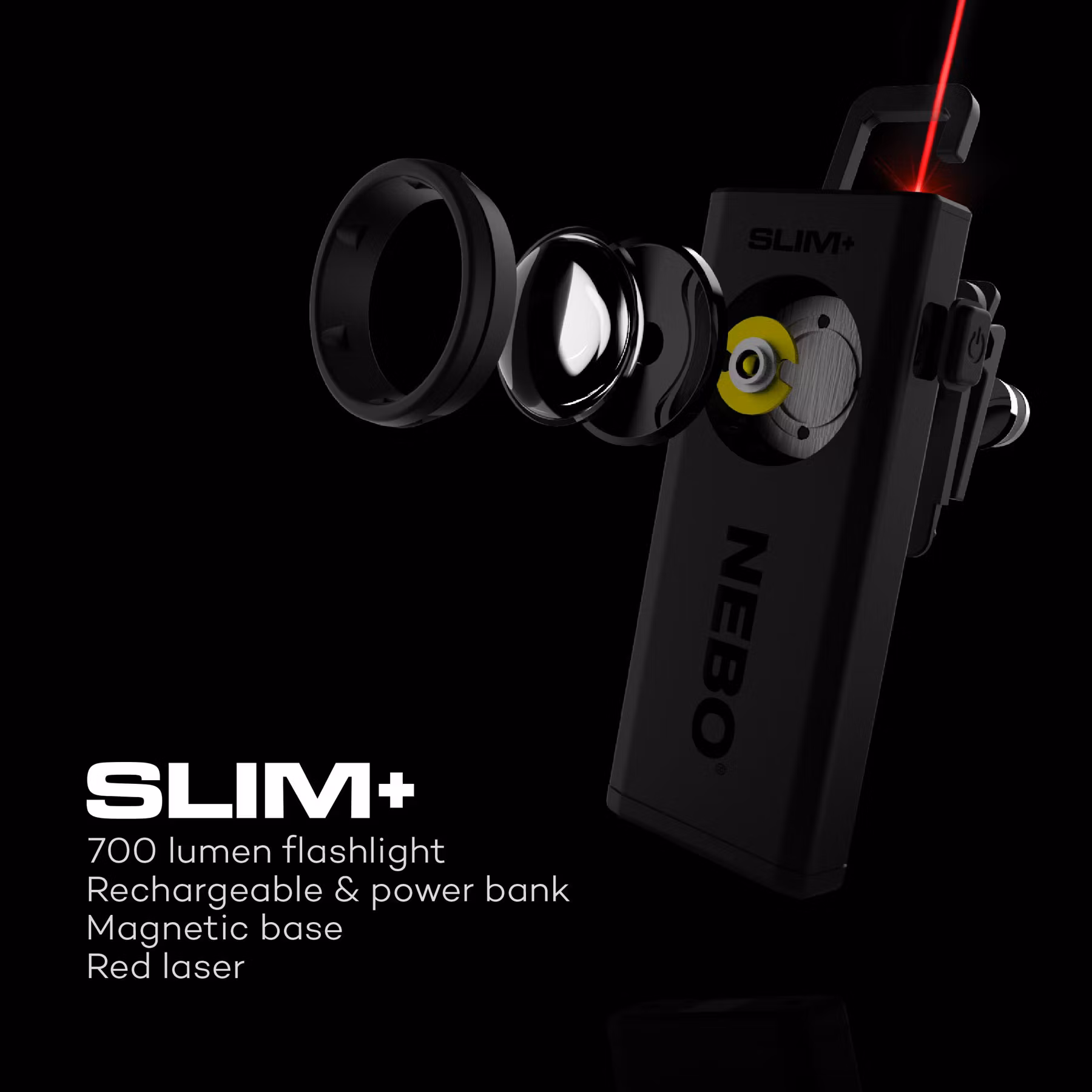 Prov -  NEBO SLIM+ 700 Lumen + Laser