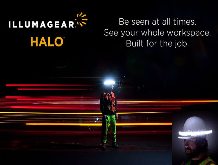 illumagear HALO 360° Hjälmlampa