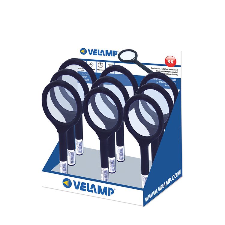Velamp Förstoringsglas 3x LED