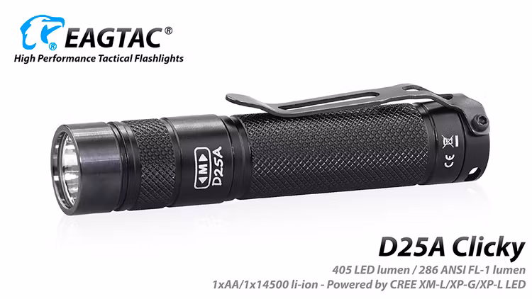 EAGTAC D25A 1AA, 405 Lumen