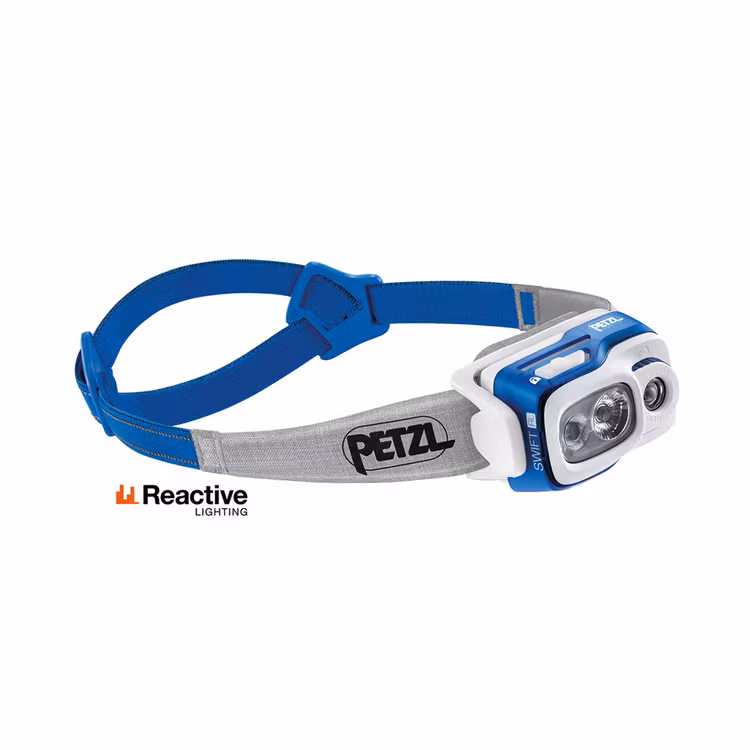 Petzl SWIFT RL Blå, 900 Lumen