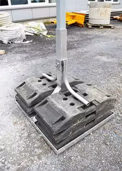 Construction Push Rod Stand, 4.3 - 5.5 m