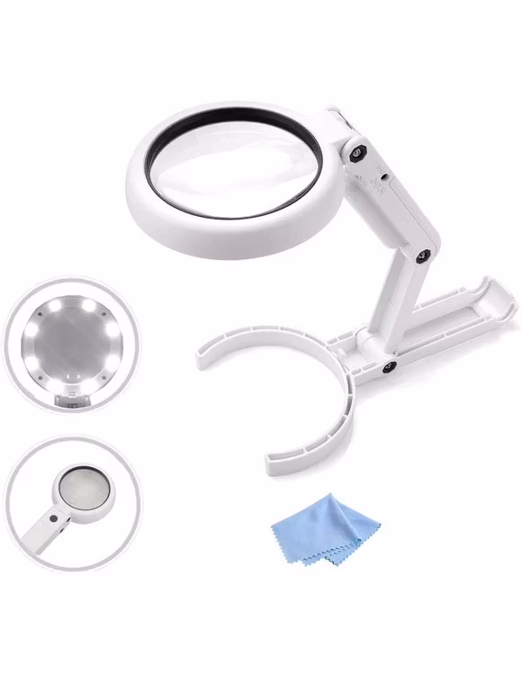 Velamp förstoringsglas med fot