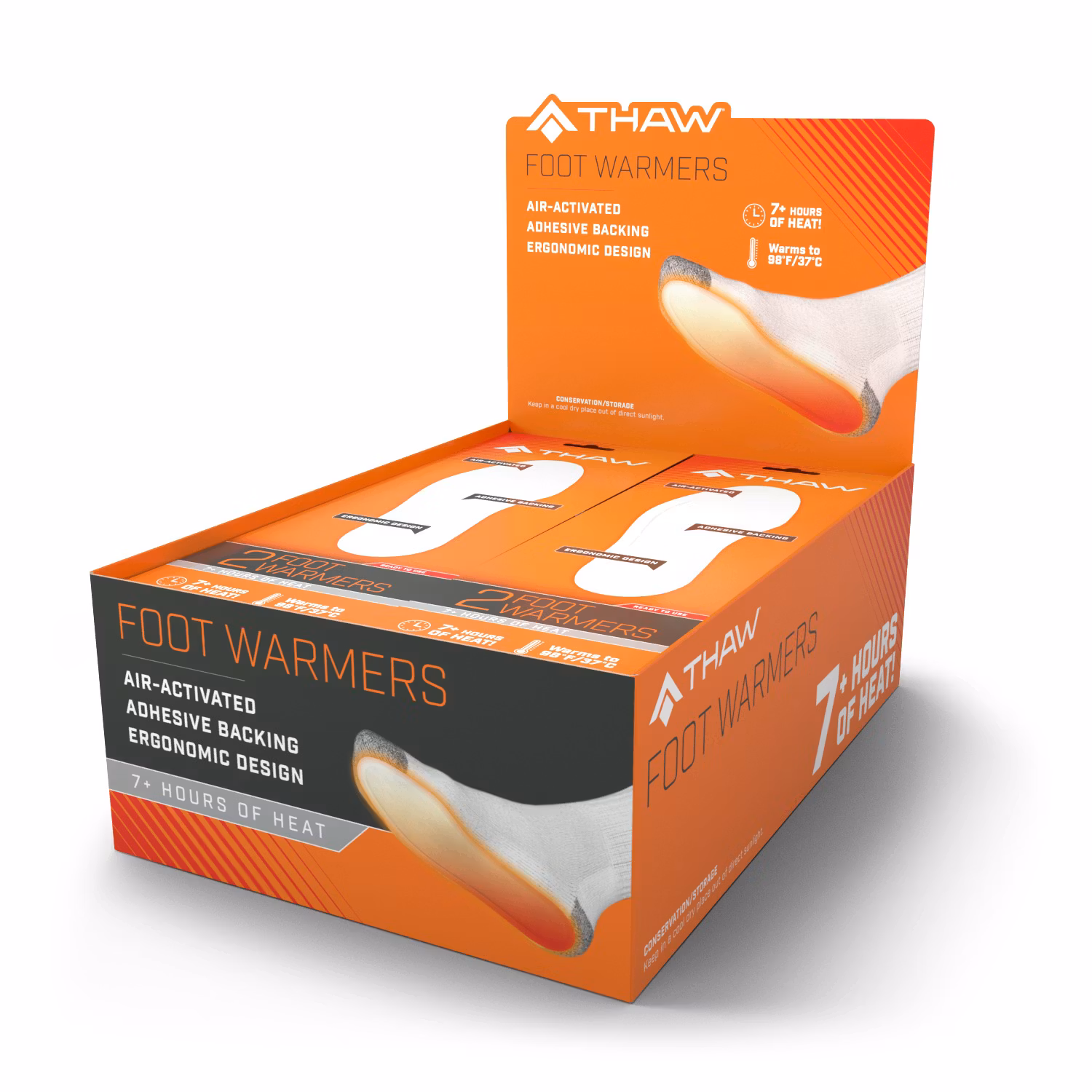 THAW Engångs fotvärmare 2-pack