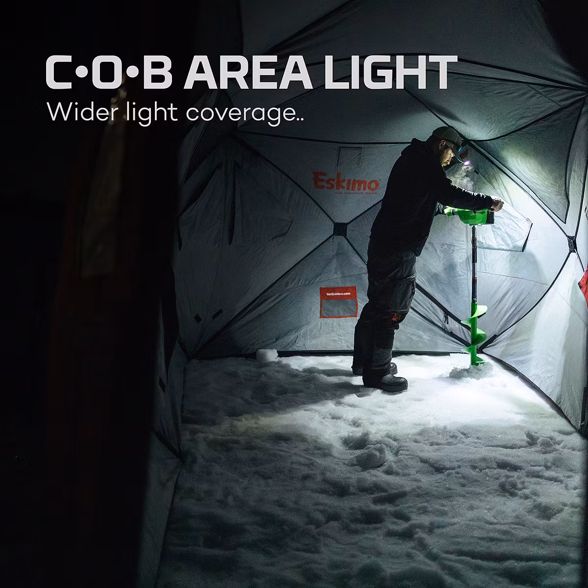 NEBO Mycro 500+ pannlampa/Kepslampa, 500 Lumen