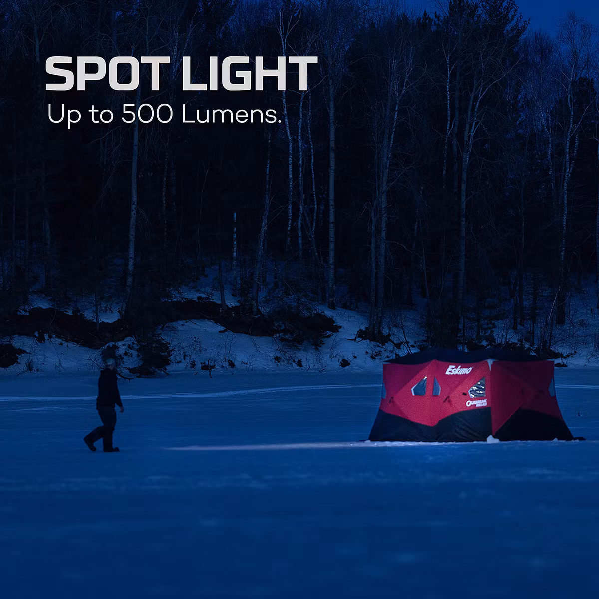 NEBO Mycro 500+ pannlampa/Kepslampa, 500 Lumen