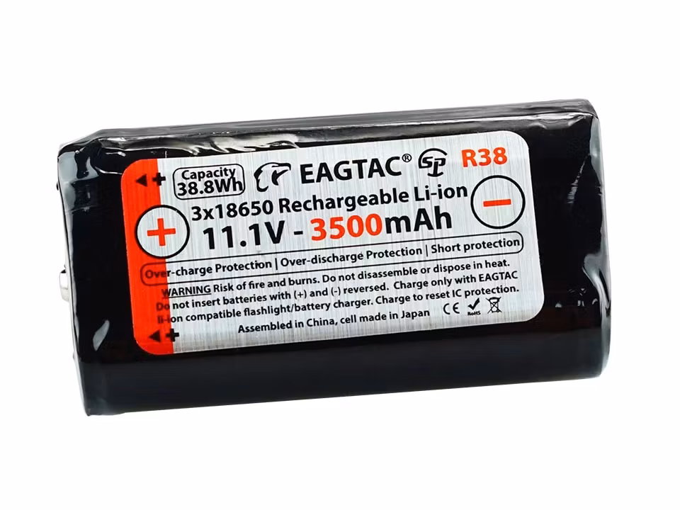 EAGTAC Batteripack MX3T Pro m fl