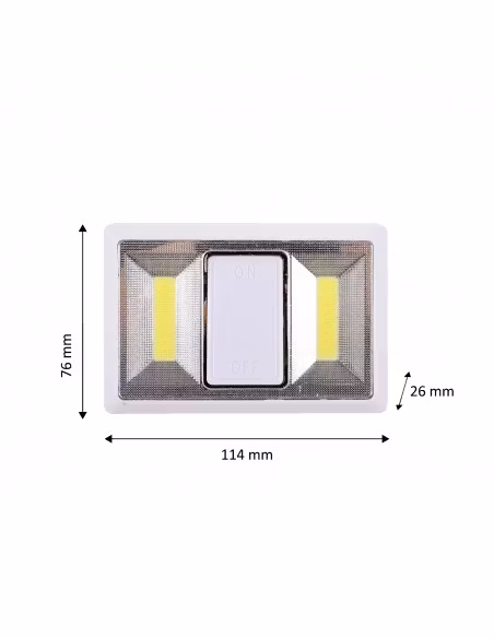 Velamp Lampknapp 150LM 3AAA