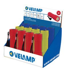 VELAMP Gummerad ficklampa, 110LM