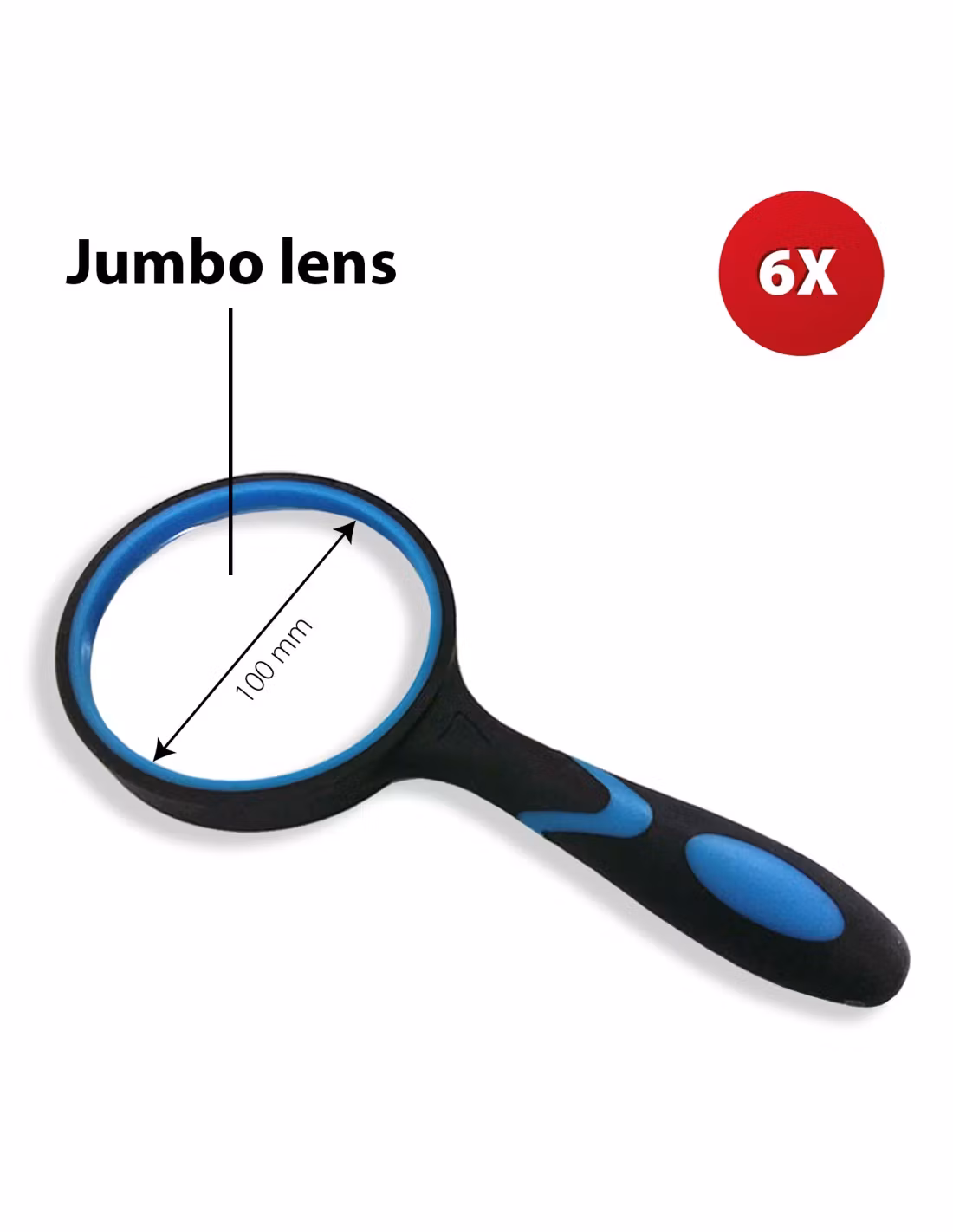 VELAMP Förstoringsglas 6x