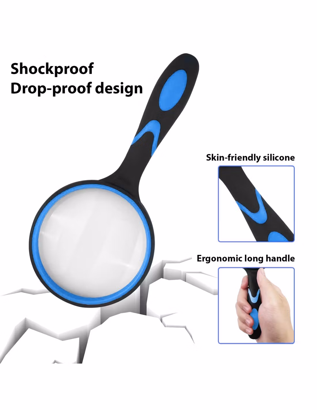 VELAMP Förstoringsglas 6x