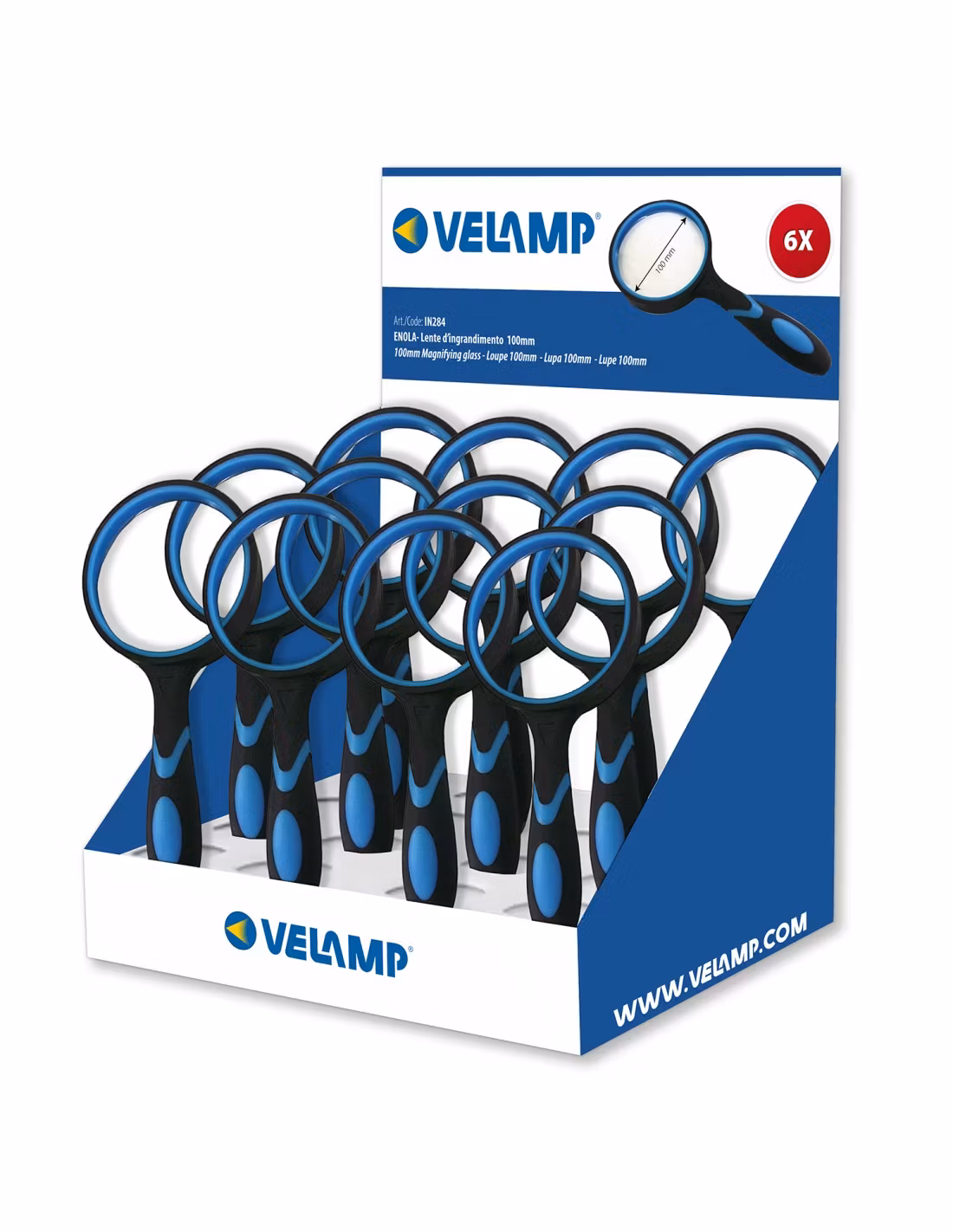 VELAMP Förstoringsglas 6x