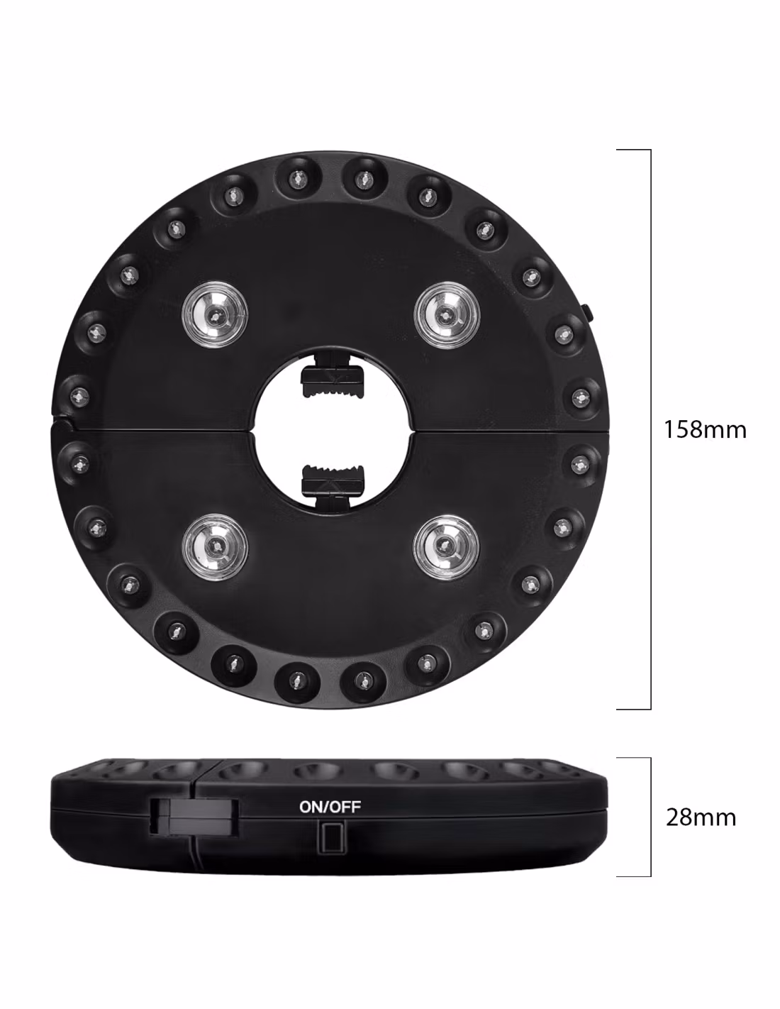 VELAMP Parasollampa 200LM