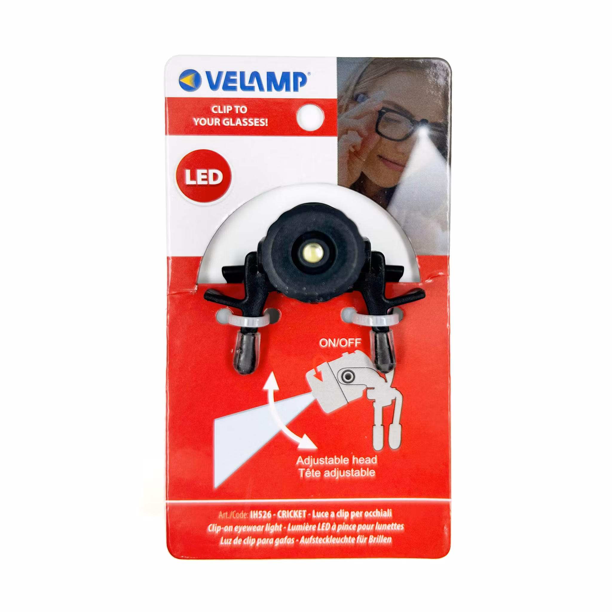 Velamp Glasögonlampa