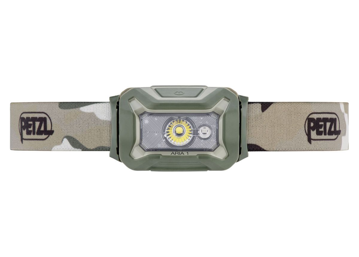 Petzl ARIA 1 RGB, 350 Lumen Camo