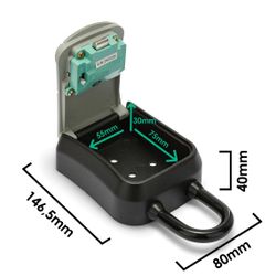 VELAMP Ironguard Keysafe Hänglås Liten