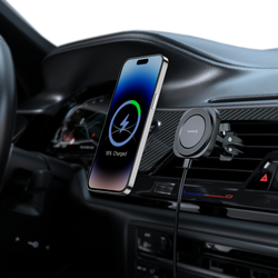 Swissten Magnetic Car Holder Wireless Charge Airvent