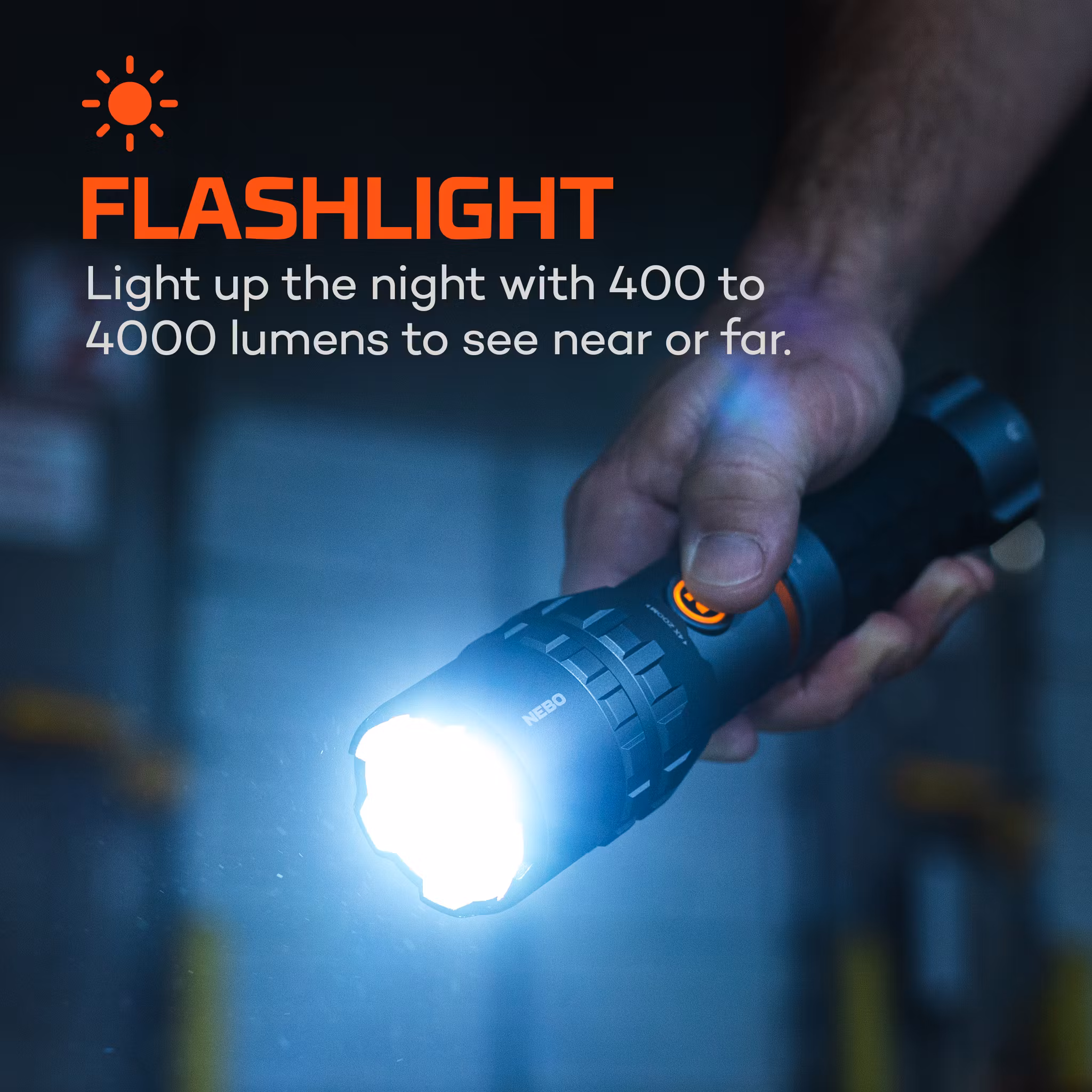 NEBO Slyde King 4K, 4000 Lumen