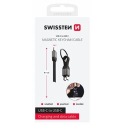 Swissten Magnetic Keychain USB-C / USB-C
