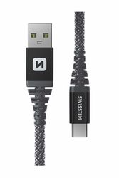 Swissten Kevlar USB / USB-C 1,5m