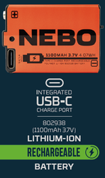 NEBO Batteripack Curve 1100 mAh