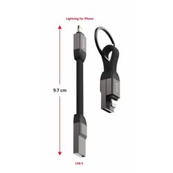 Swissten Magnetic Keychain USB / Lightning