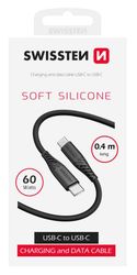 Swissten Soft Silicone USB-C/USB-C 0,4m