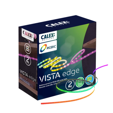 Calex Led Strip RGB + CCT 2m, Batteri