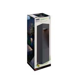 Calex Terni Garden Post - Black