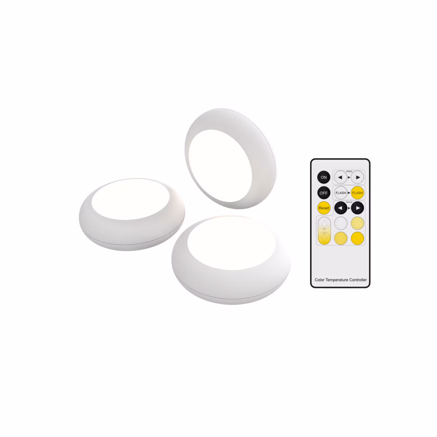 Calex Light Puck 3-pack