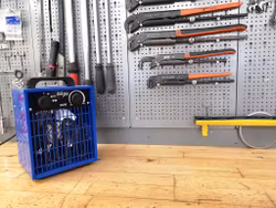 Blue Electric Värmefläkt 230V, 2 KW