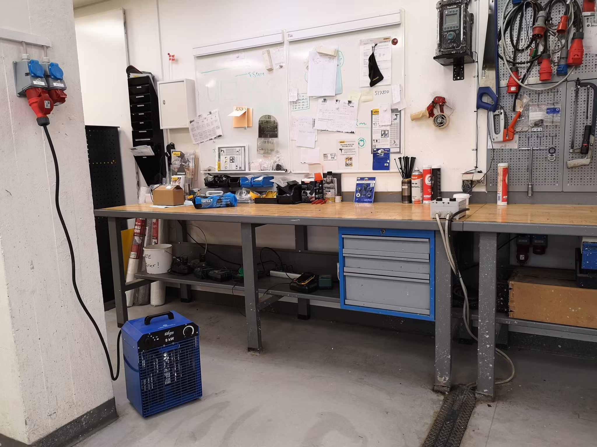 Blue Electric Värmefläkt 400V, 9 KW