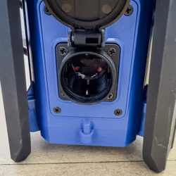 Blue Electric Arbetslampa 360° 32000LM, 200W 230V