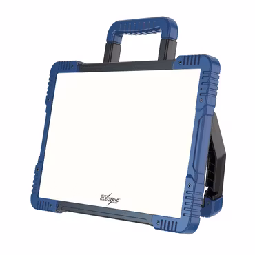 Blue Electric Arbetslampa 10,000LM 18V, Makita, Milwaukee, Dewalt, Bosch