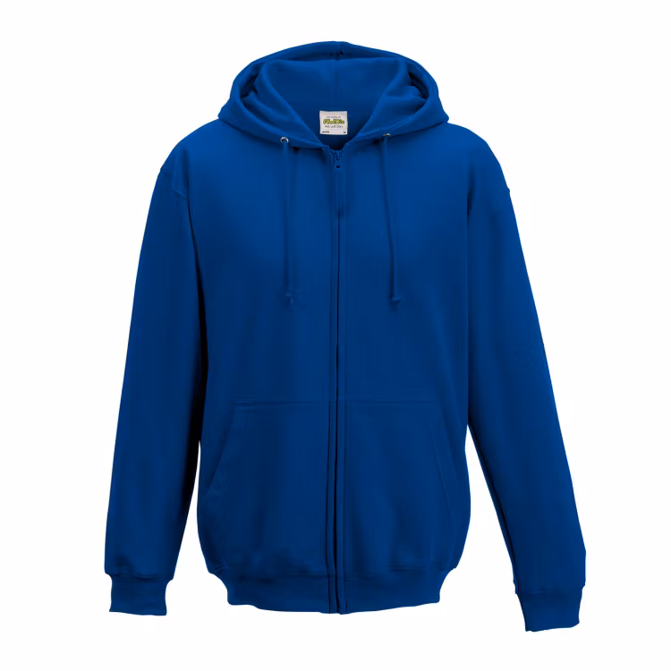Hoodie med dragkedja Herr