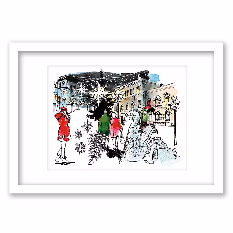 Stora torget ramad A4