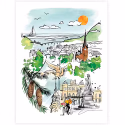 Staden mellan bergen