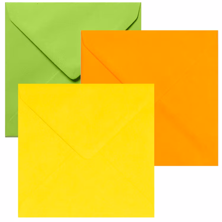 Kuvert kvadratiska 155x155mm