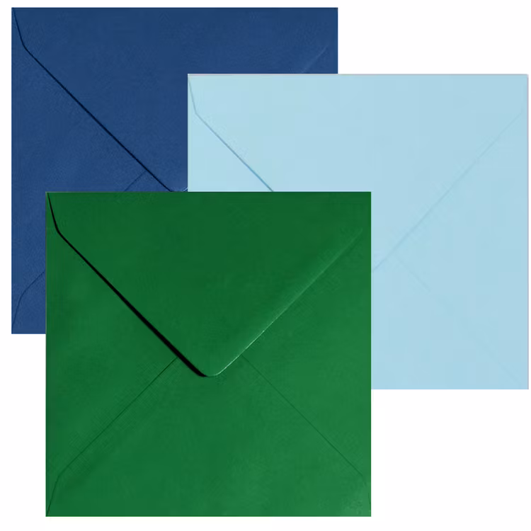 Kuvert kvadratiska 155x155mm