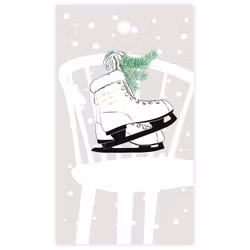 Litet kort - skridskor