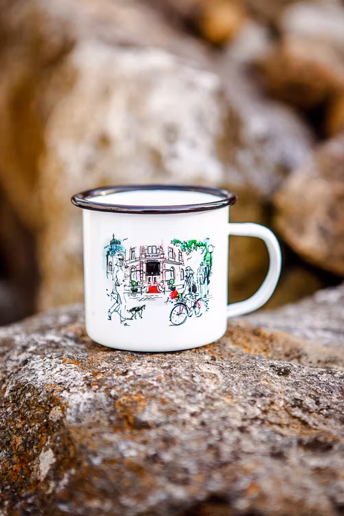 Mugg Hotel Knaust inkl eko bomullspåse