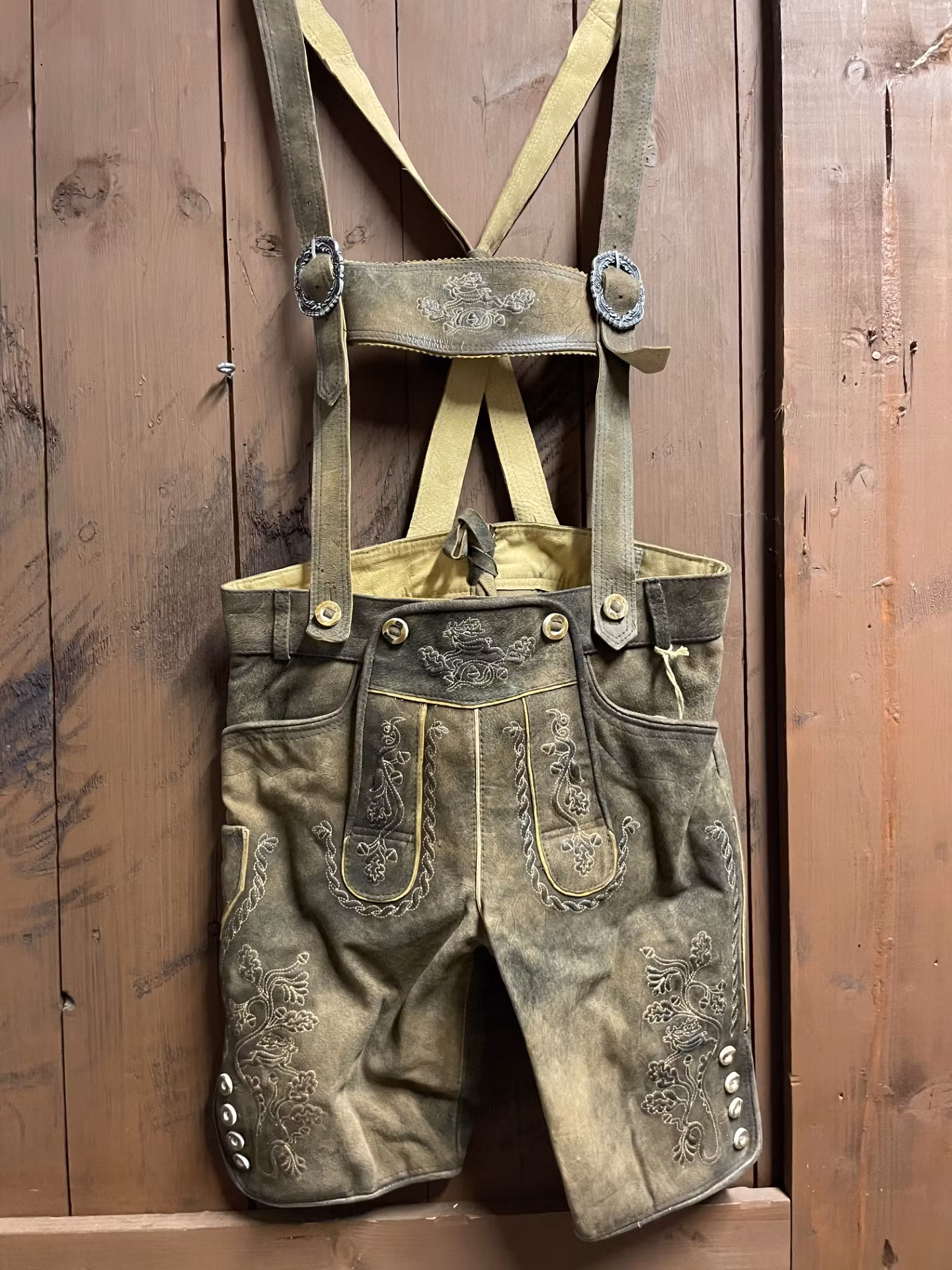 Maddox "Horn -ST Antik W" med hängsle , Stroh