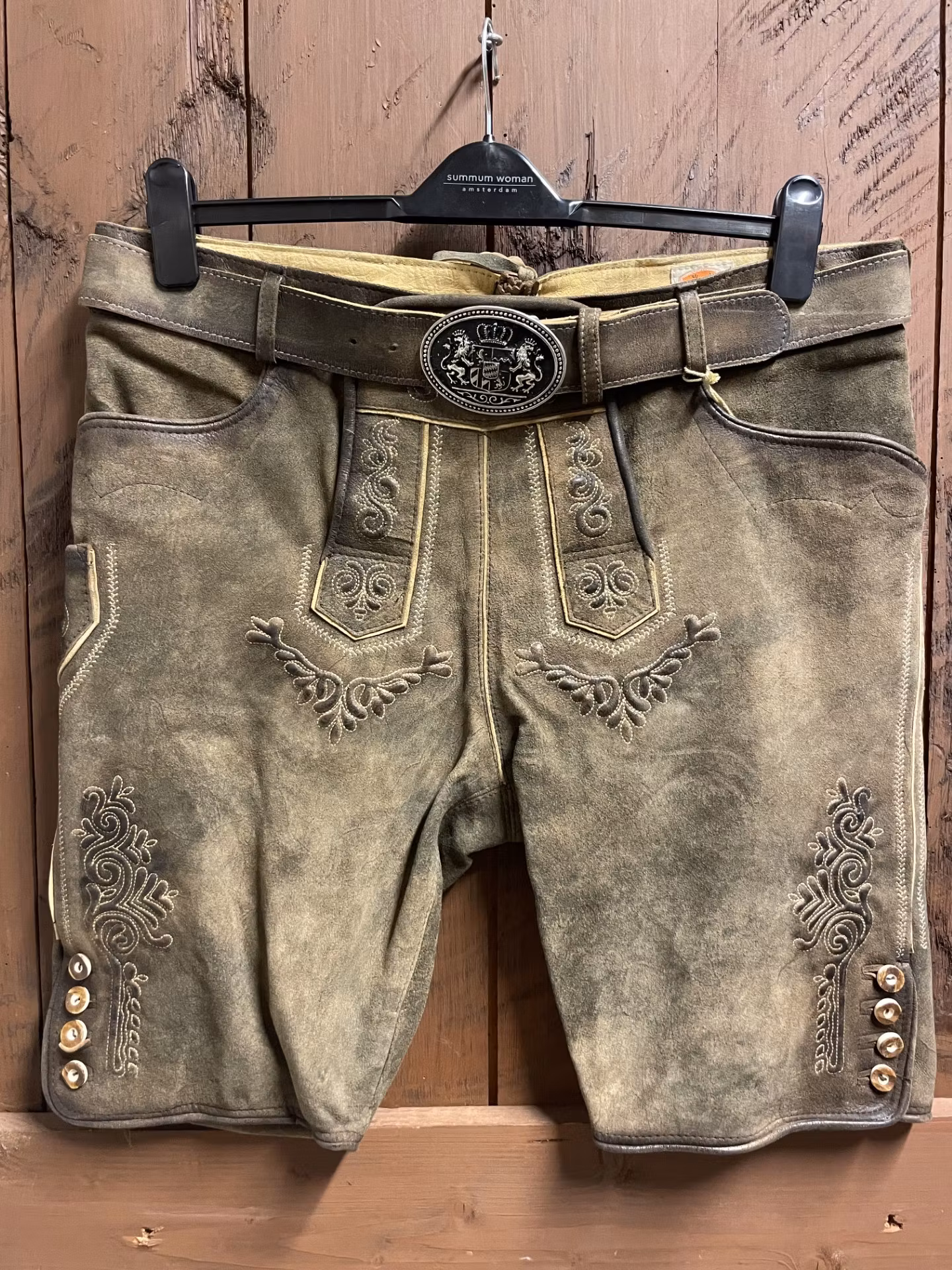 Maddox " Ronn Antik W  " med bälte ,  Hafer