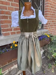 MarJo Trachten "Clara" Dirndlklänning , moos