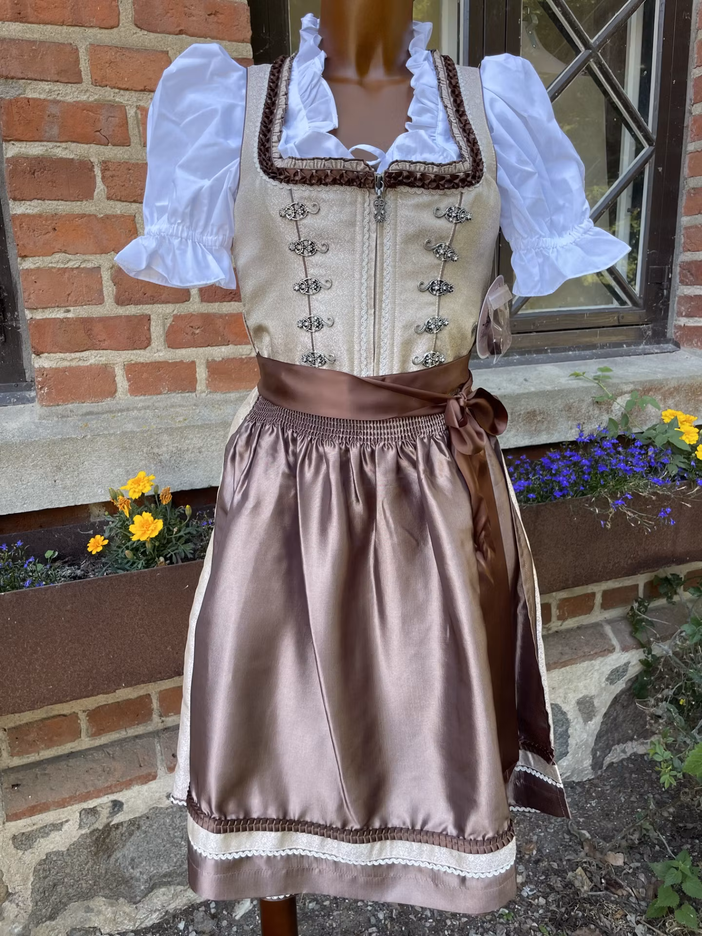 MarJo Trachten "Durach " , Taupe