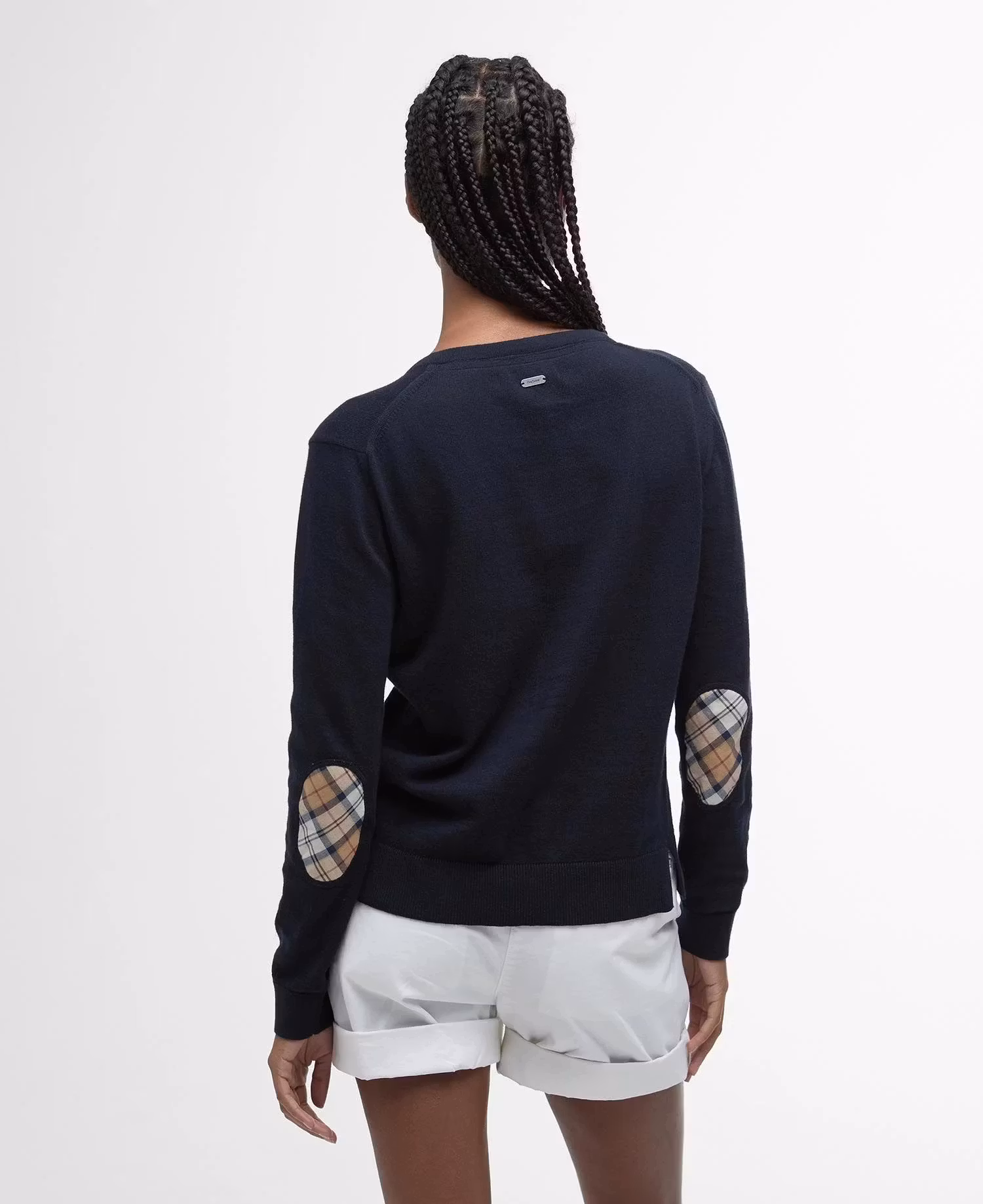 Barbour " Pendle Knitted Cardigan " , Navy