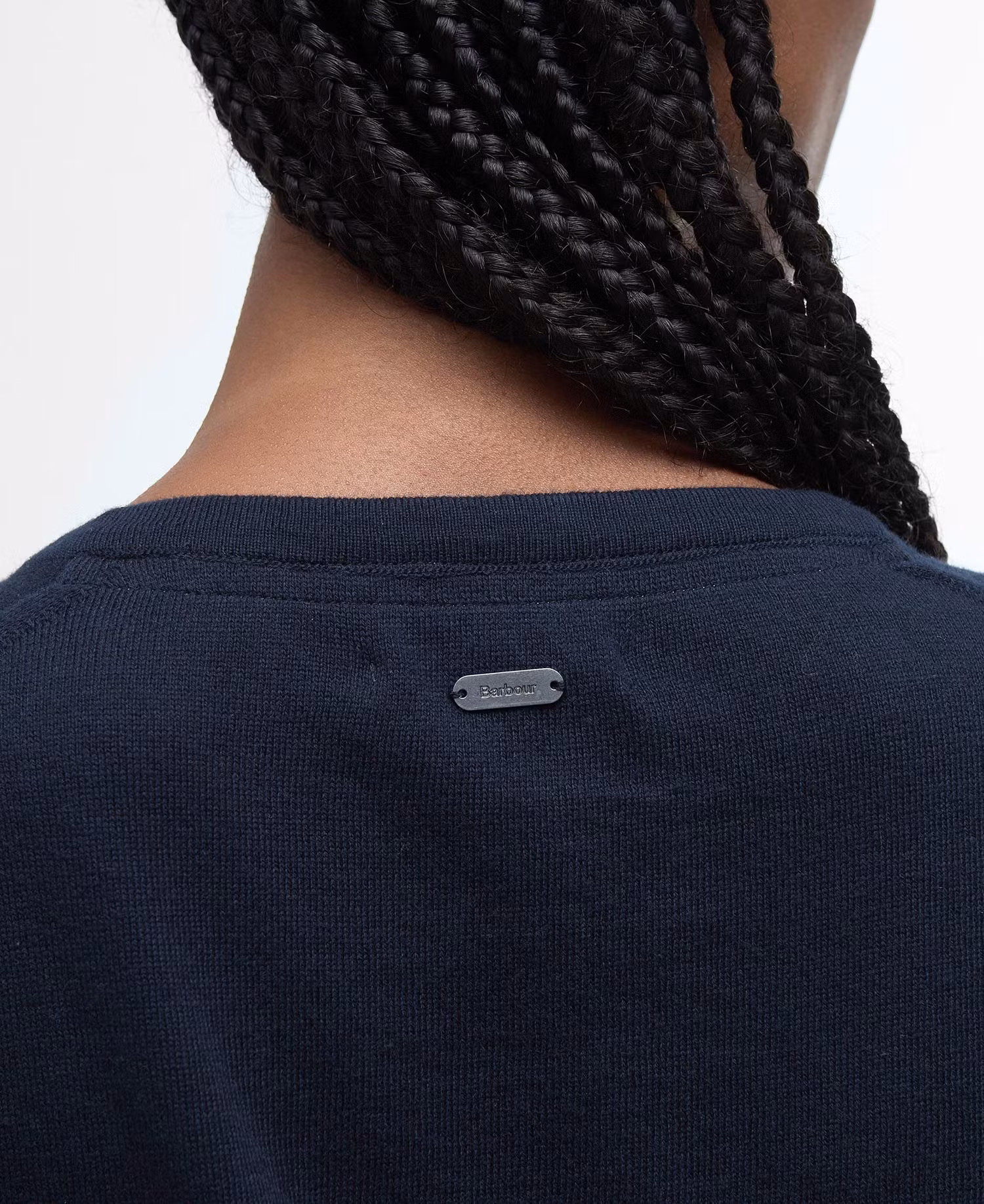 Barbour " Pendle Knitted Cardigan " , Navy