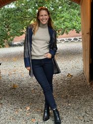 Cambio jeans "Piper Short" , mörkblå